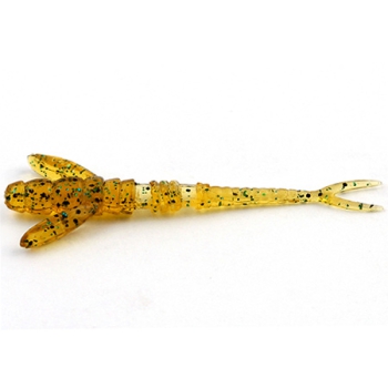FishUp Flit 1,5" - 4,1cm - 10 Stück - Farbe 036 - Caramel/Green & Black